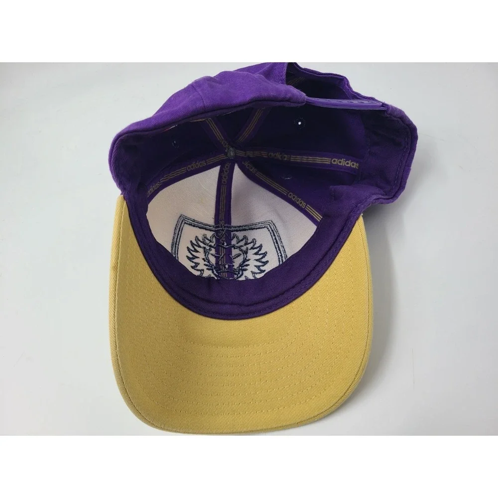 Orlando City SC Adidas Snapback Hat Cap Cotton Men Women MLS‎ Soccer Gold Purple